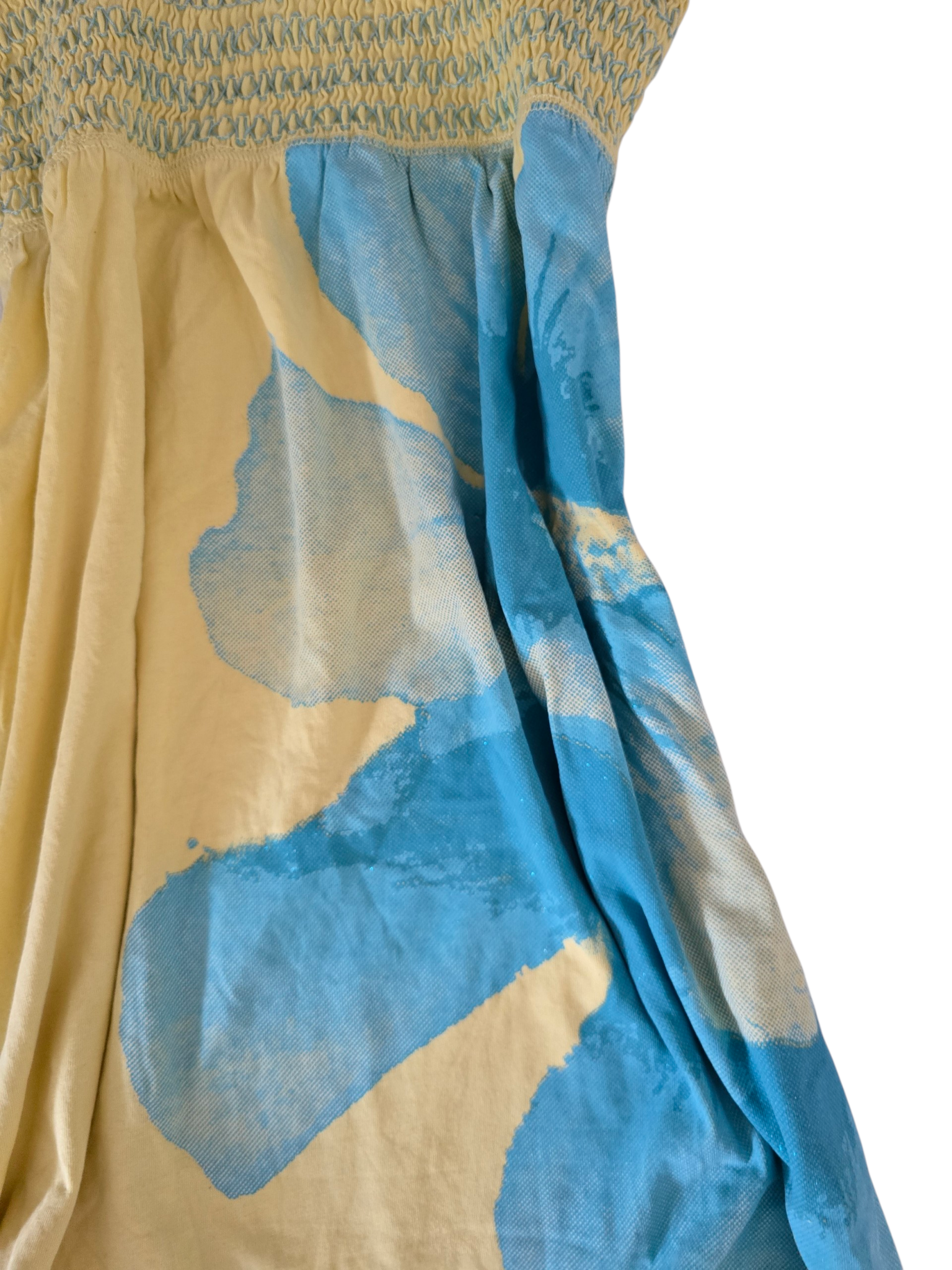 2000s vintage yellow hibiscus top - zimfriperie