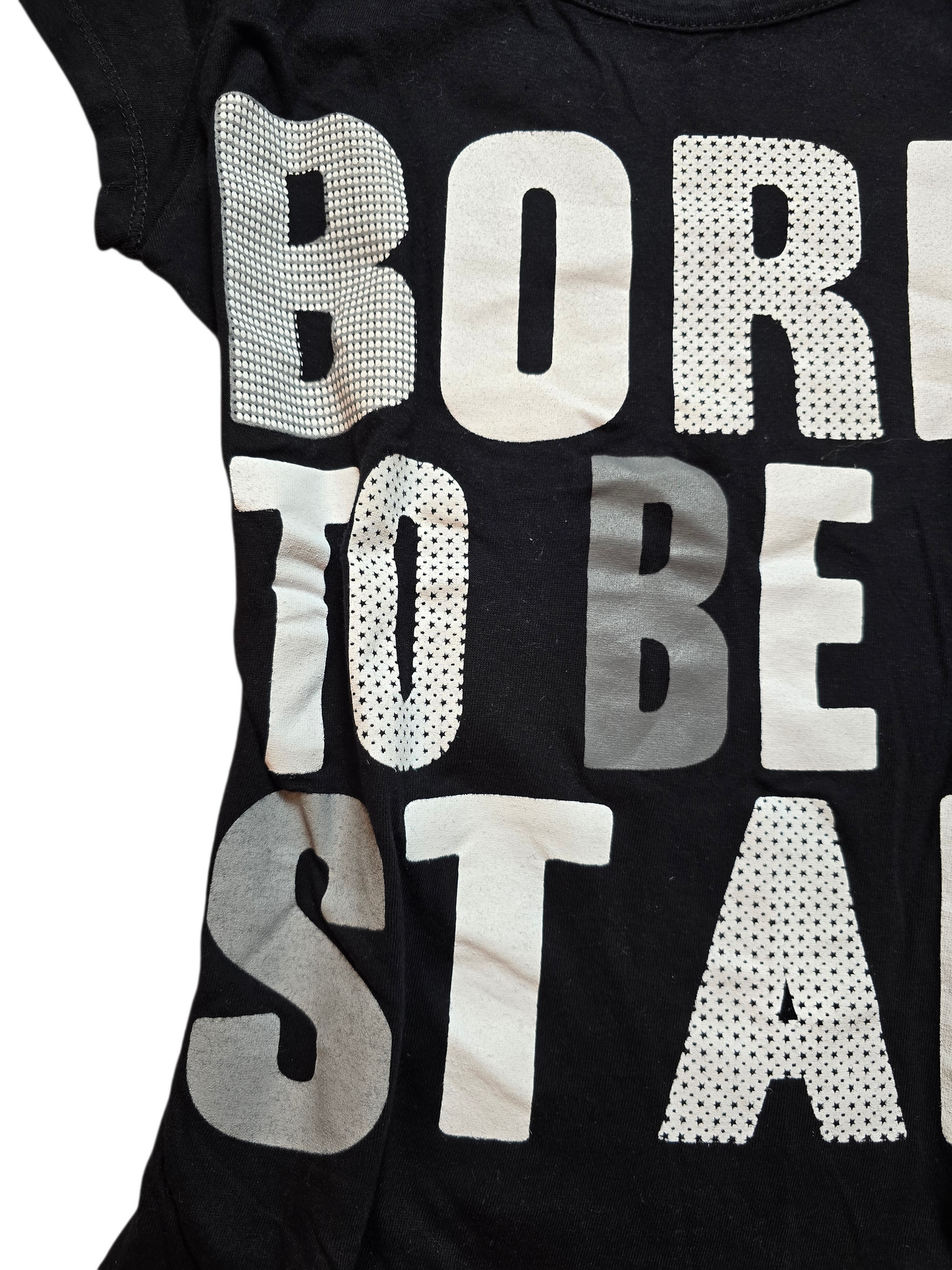 2010s vintage indie sleaze printed top - zimfriperie