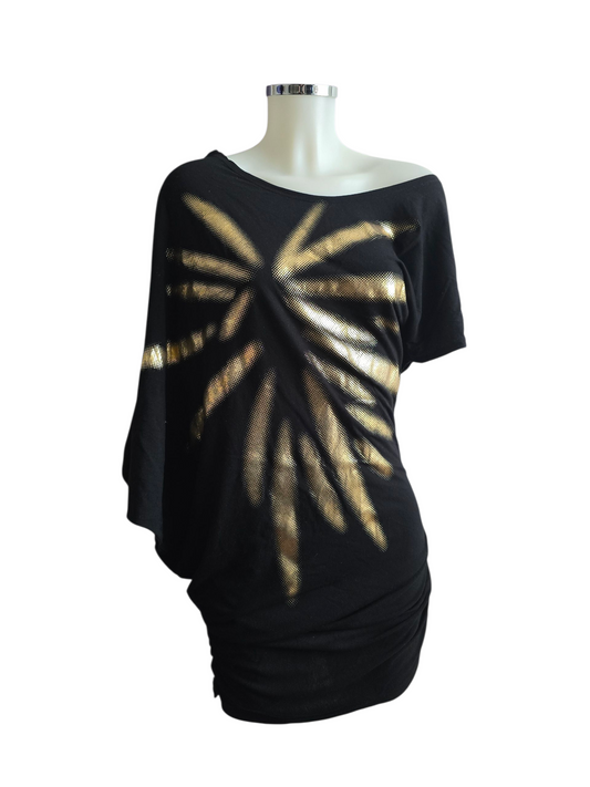 00s 2000 vintage y2k indie sleaze indiesleaze batwing dress