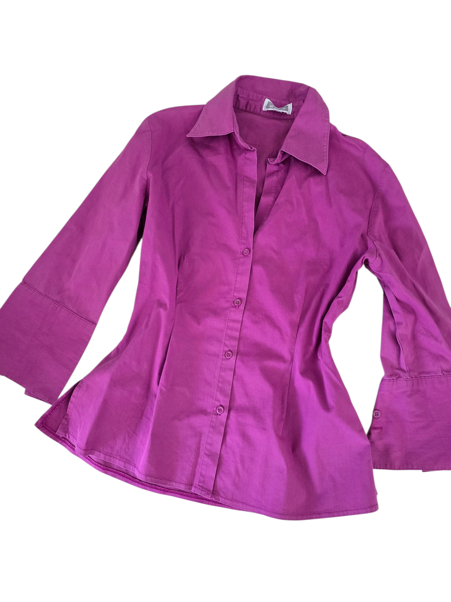 90s vintage flirty office shirt