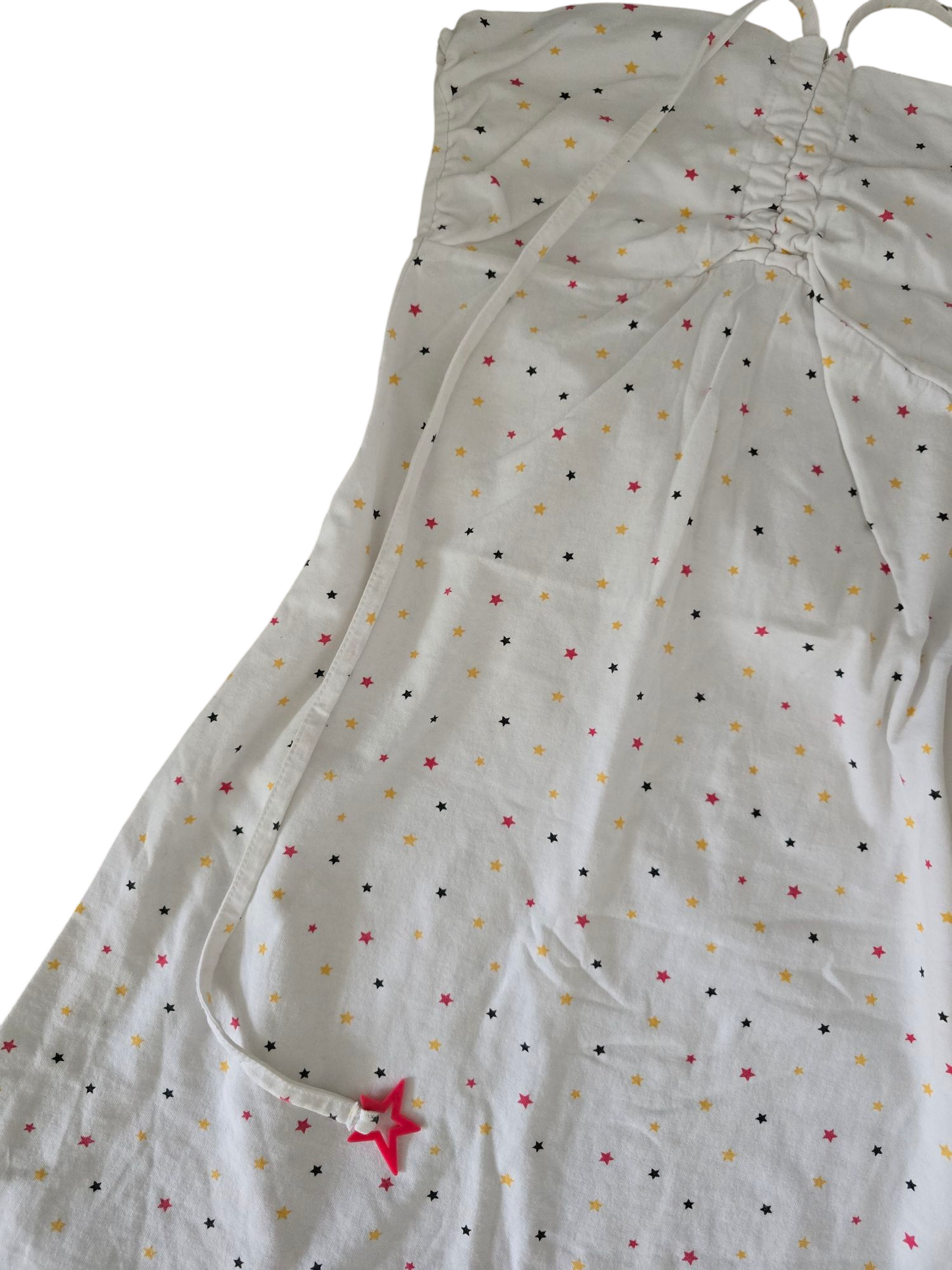 Y2k vintage stars backless dress