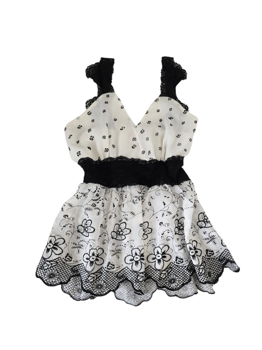 2000s vintage babydoll whimical top fairy
