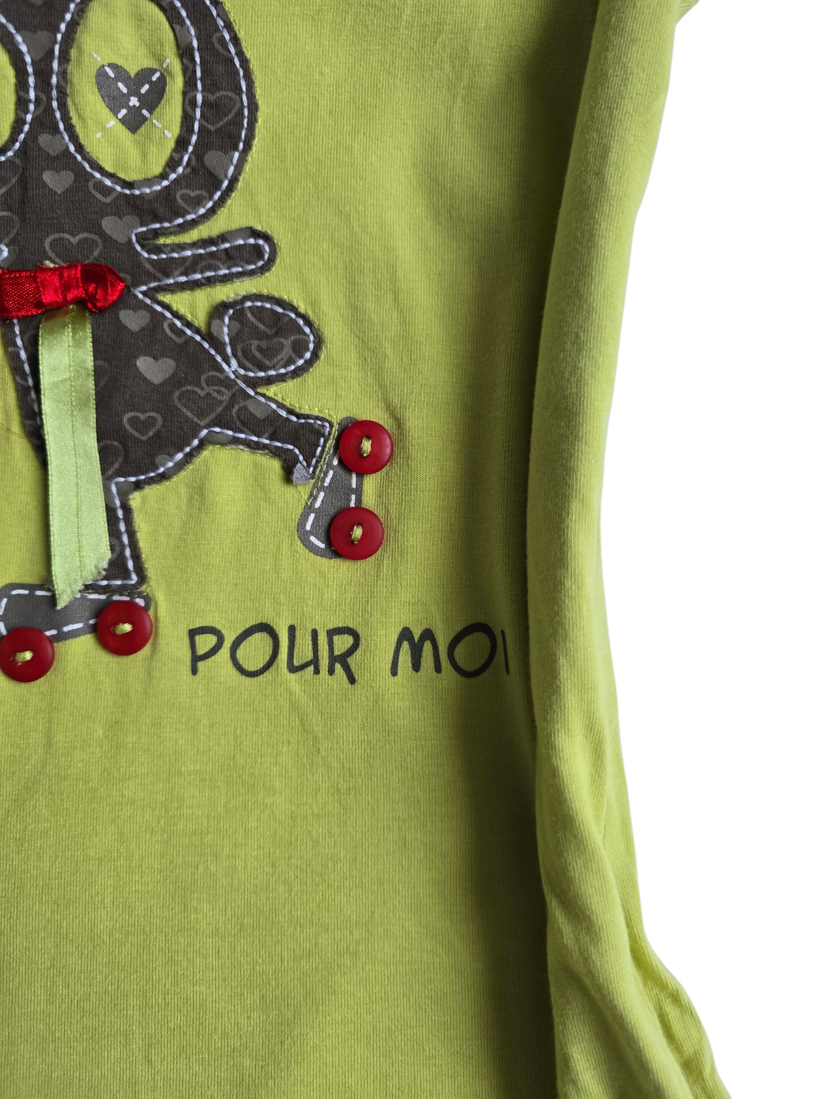 2000s vintage whimsy twee green top