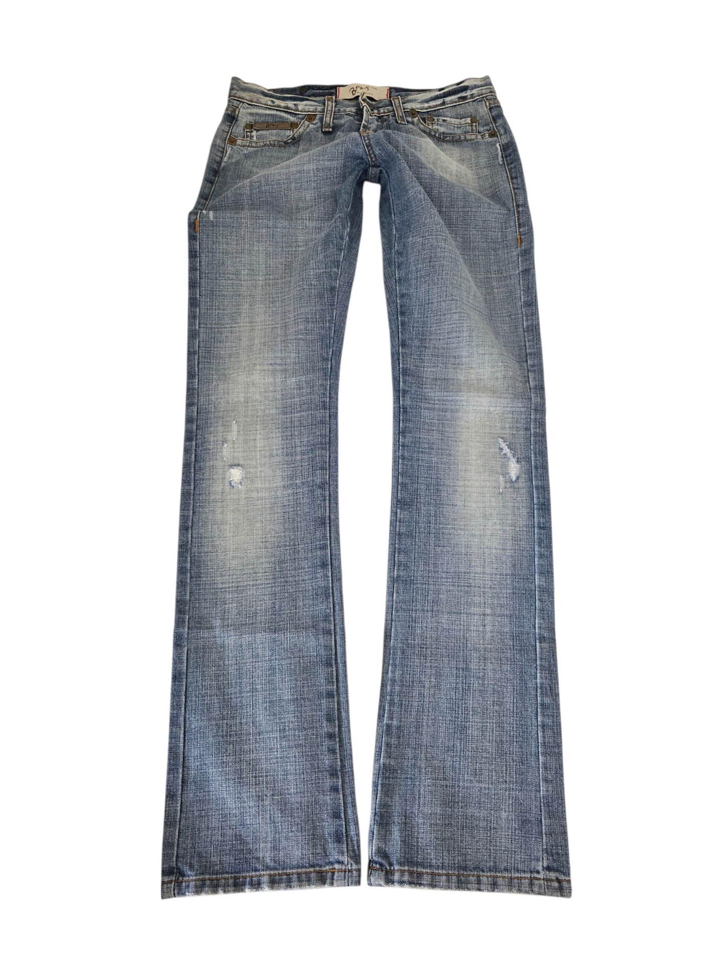 2000s vintage bootcut low waist denim pants - zimfriperie