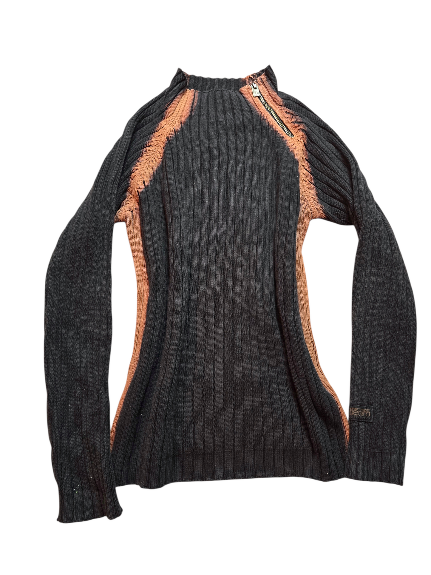 00s vintage softgrunge ribbed sweater - zimfriperie