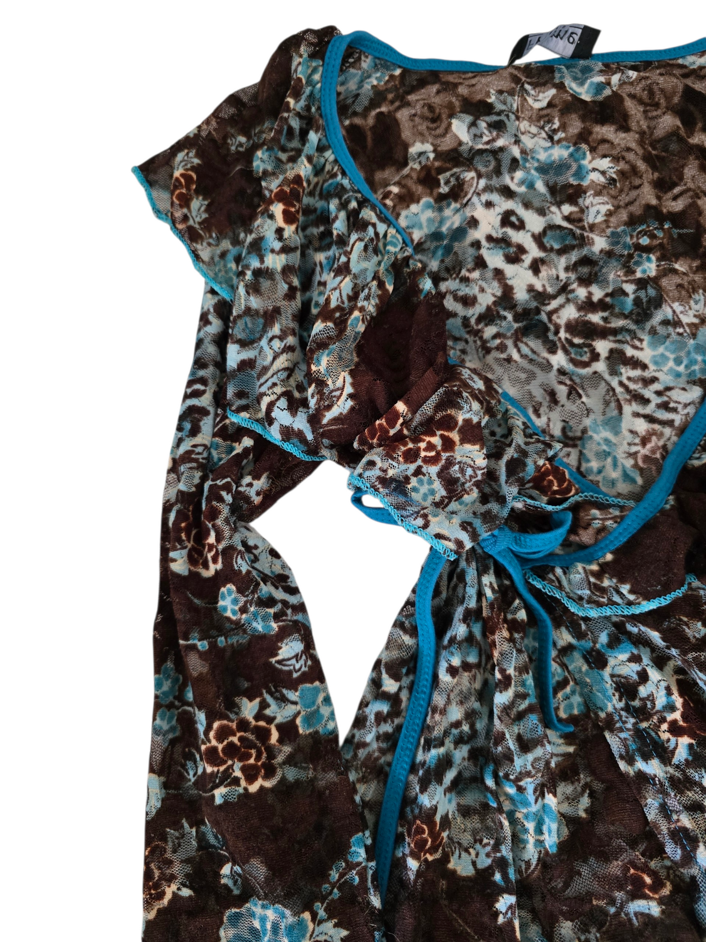 2000s vintage fairy turquoise top - zimfriperie