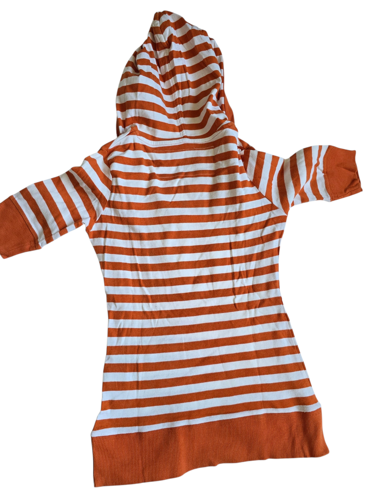 2000s vintage indie sleaze striped fitted top