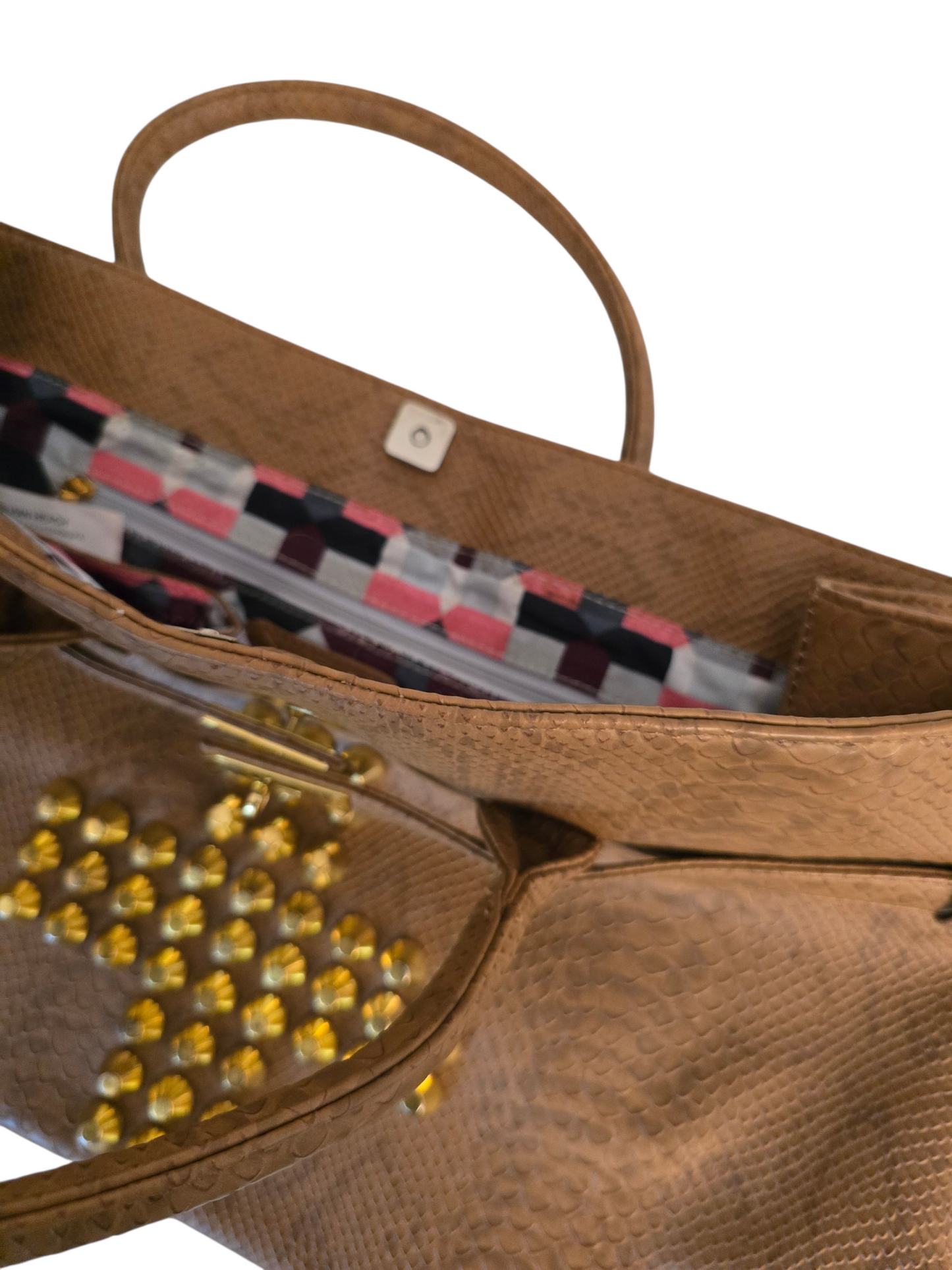 2010s vintage firkin indie sleaze cross studded bag - zimfriperie