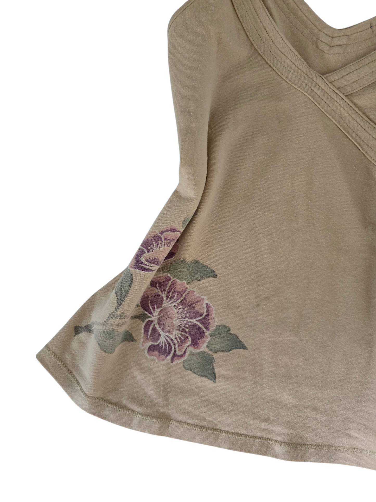 2000s vintage activewear yoga mom top
