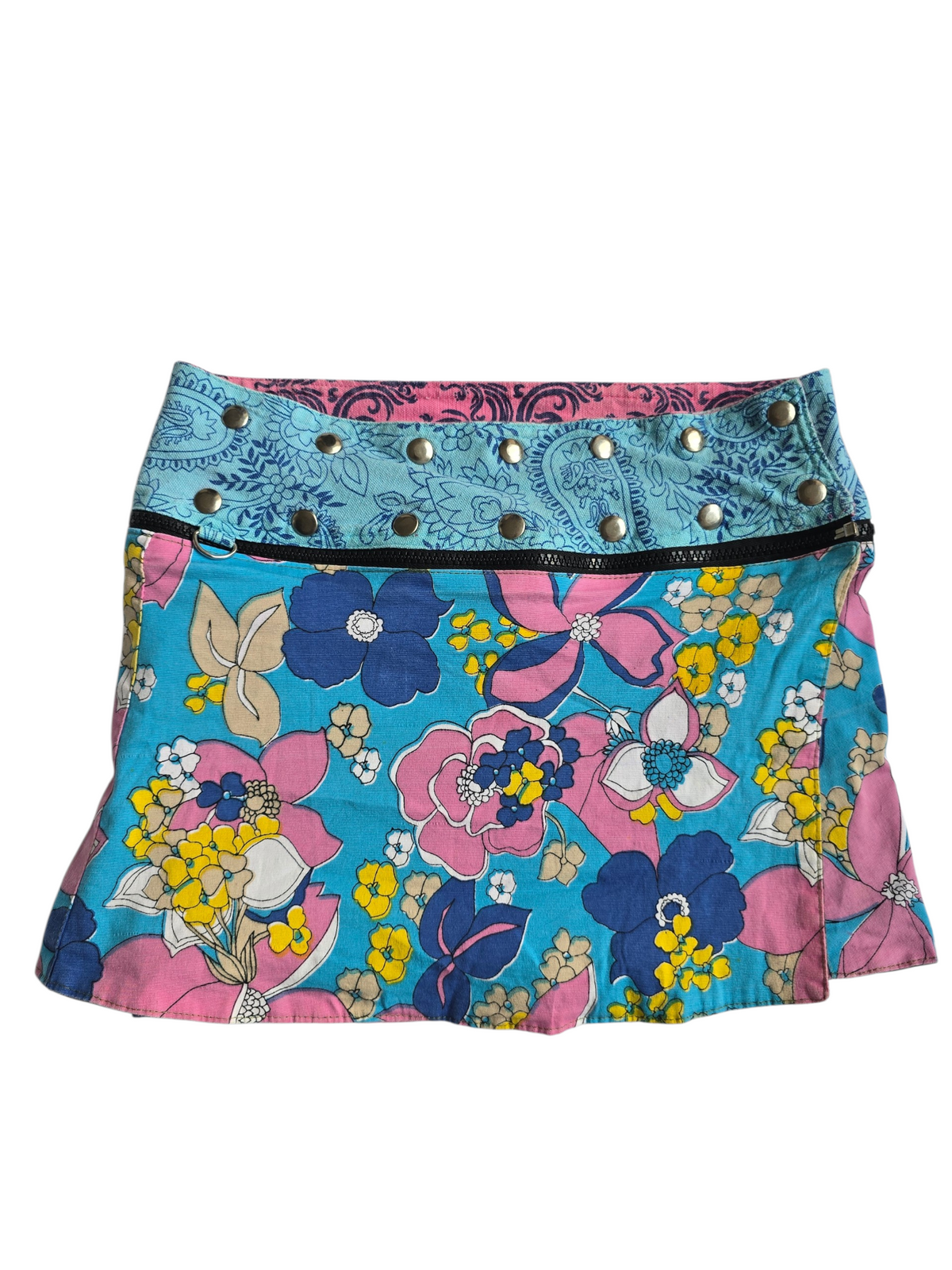 2000s vintage whimsical reversible skirt