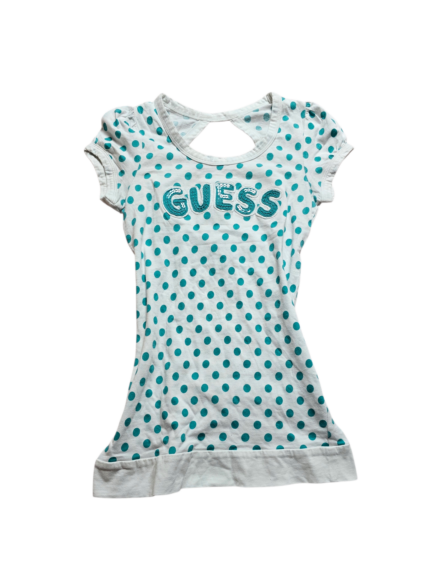 00s vintage Guess polka dots fitted top - zimfriperie