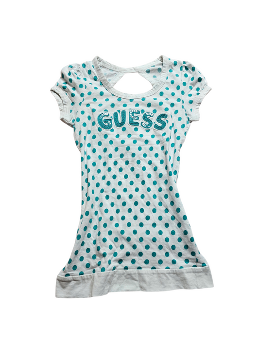 00s vintage Guess polka dots fitted top - zimfriperie