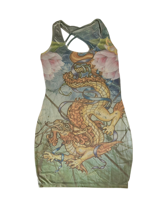 2000s vintage fitted bro hoe dress - zimfriperie
