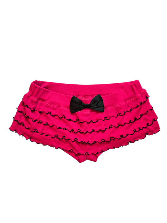 2010s vintage coquette ruffled short - zimfriperie