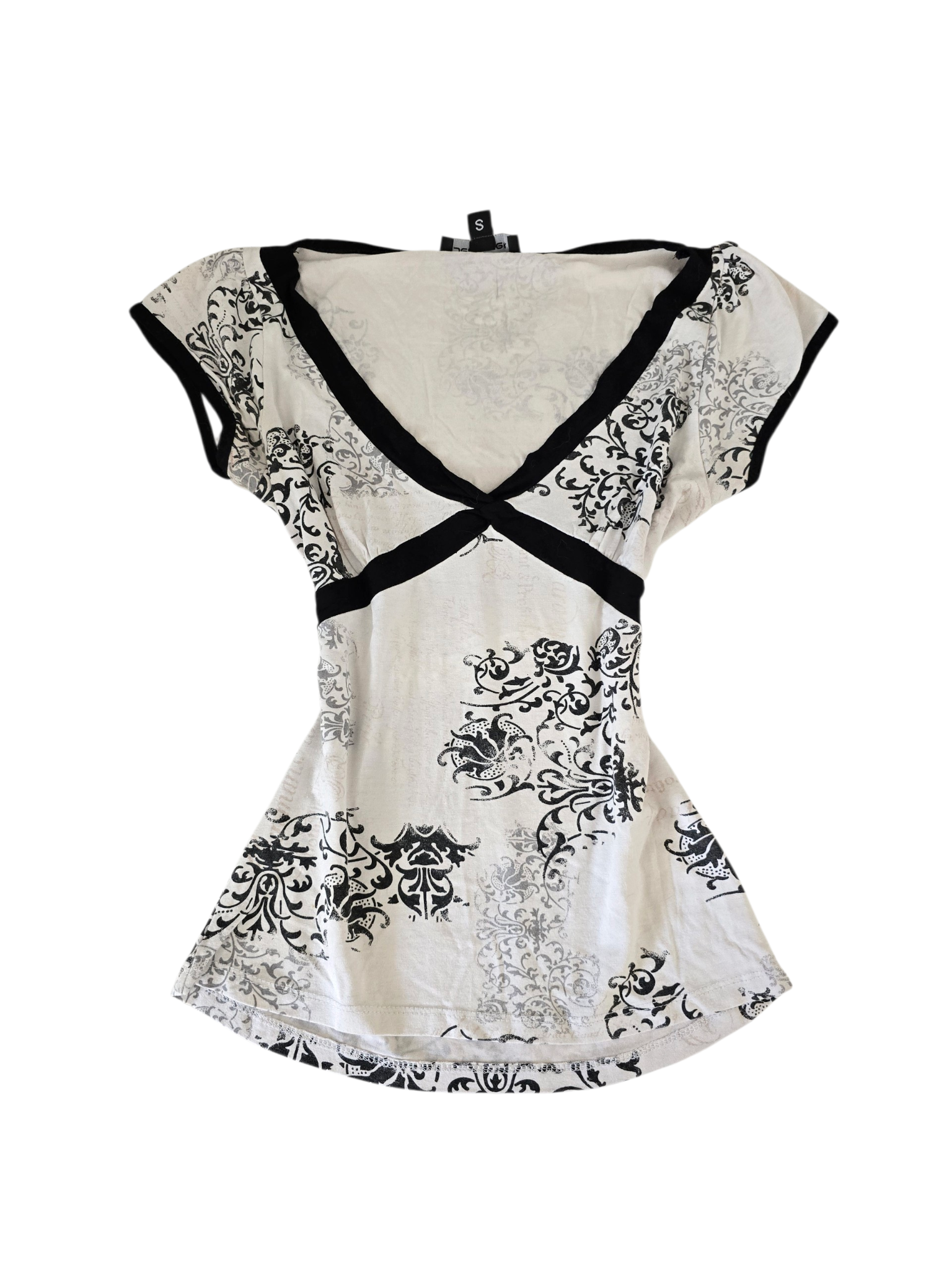 2000s vintage style yoga mom softgrunge babydoll top - zimfriperie