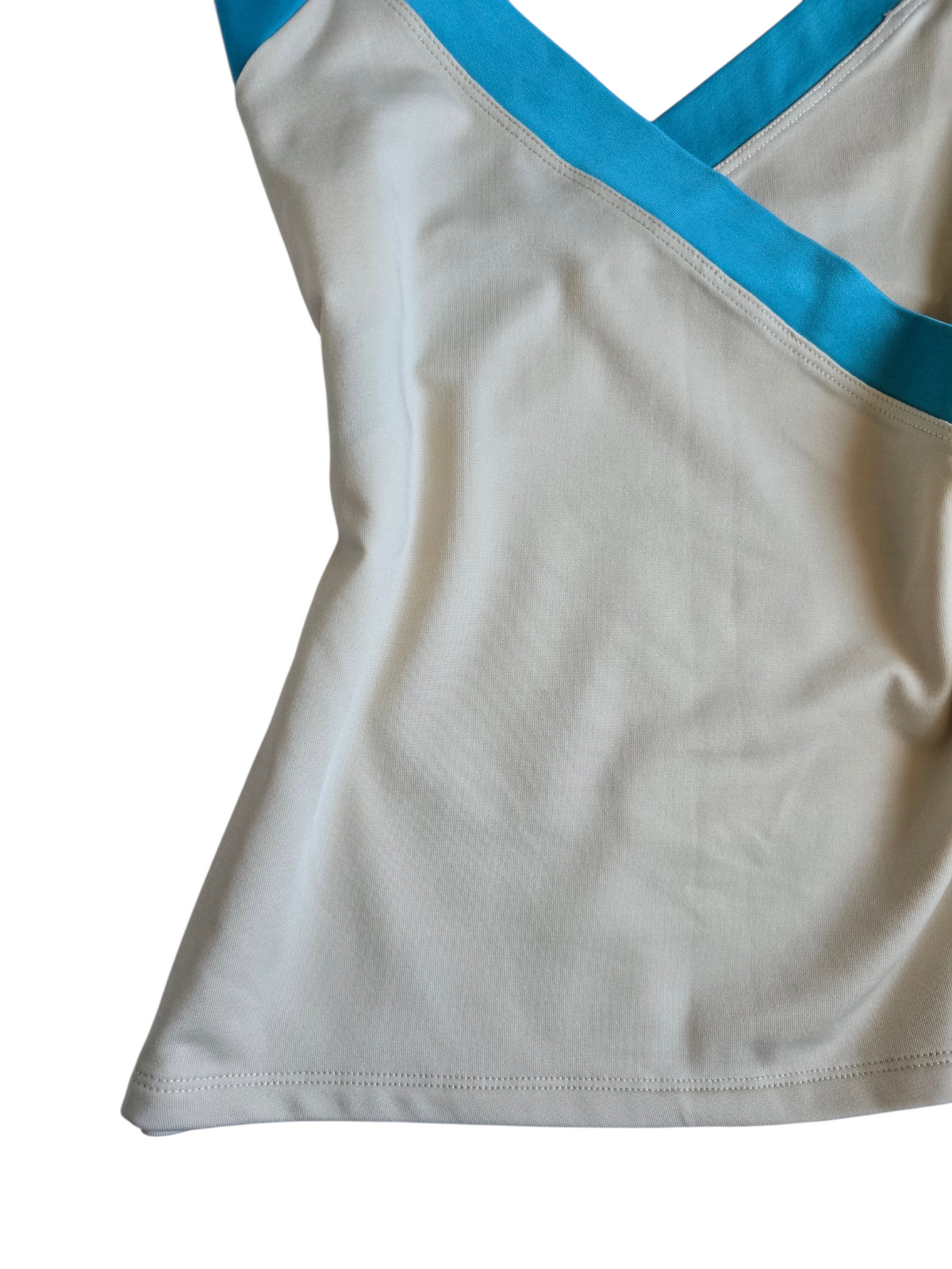 2000s vintage activewear halter top
