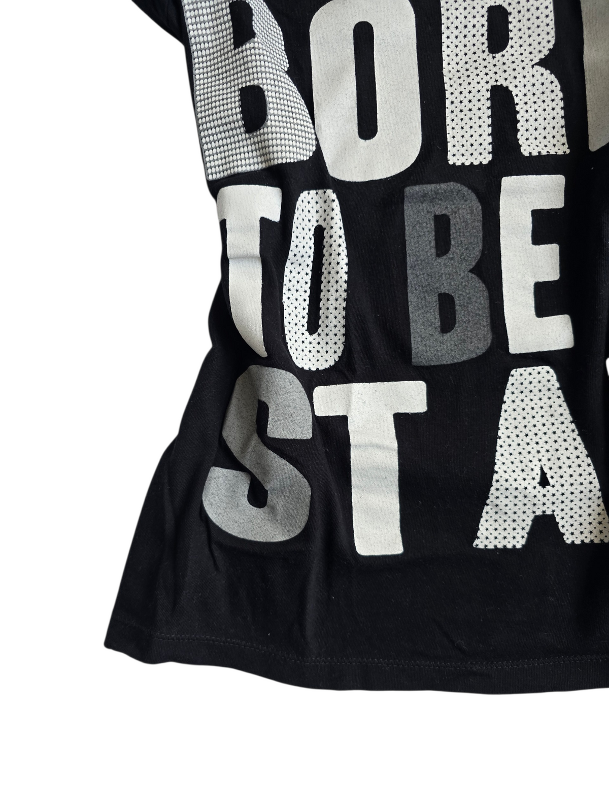 2000s vintage indie sleaze printed top