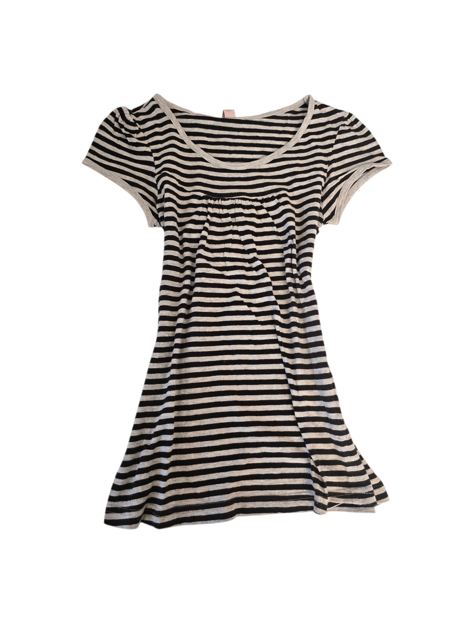 2000s vintage coquette babydoll striped top - zimfriperie
