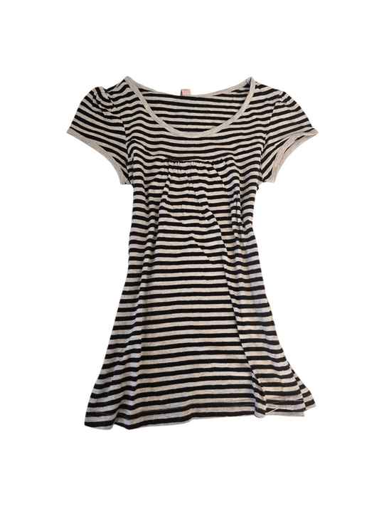 2000s vintage coquette babydoll striped top - zimfriperie