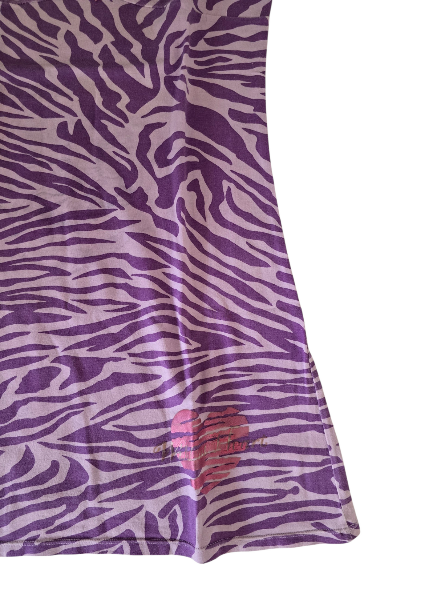 2000s vintage leopard purple scene top - zimfriperie
