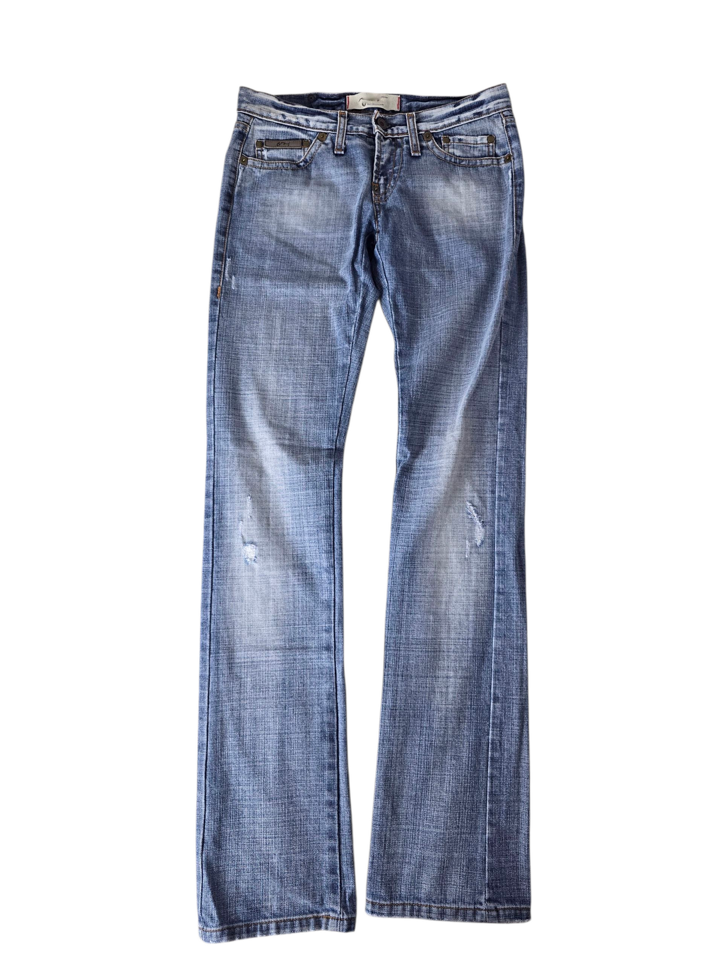 00s vintage bootcut low waist denim pants