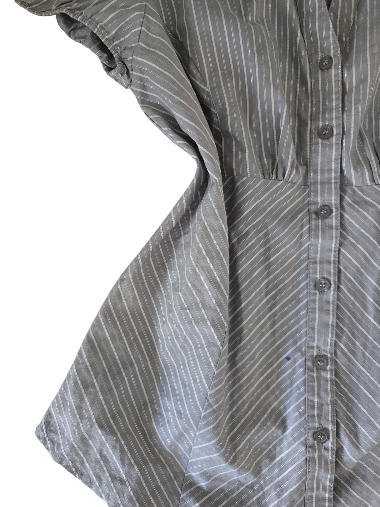 2000s vintage office striped shirt - zimfriperie