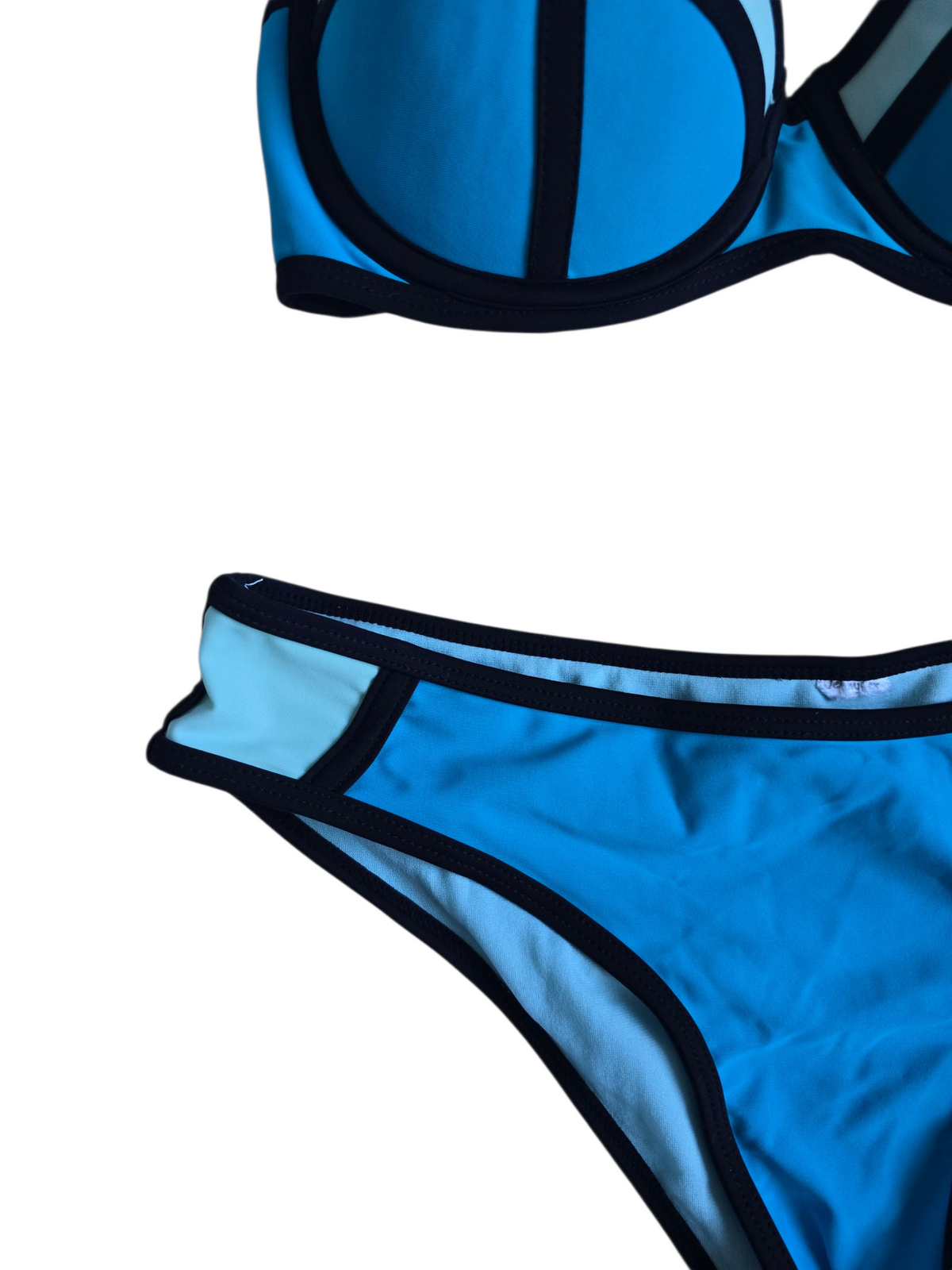 2010s swag bandage geometric bikini