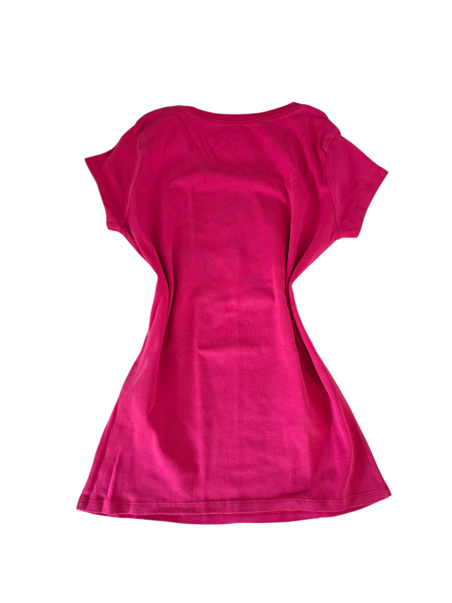 2000s vintage scene printed pink tshirt - zimfriperie