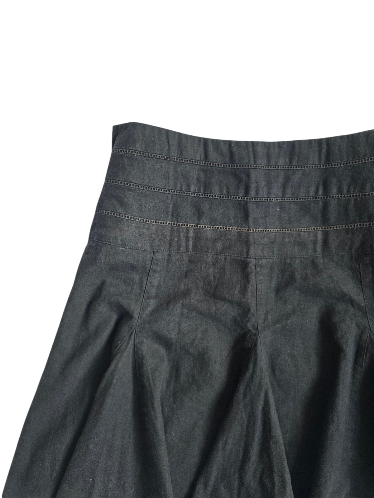 2000s vintage downtown girl pleated low-rise skirt