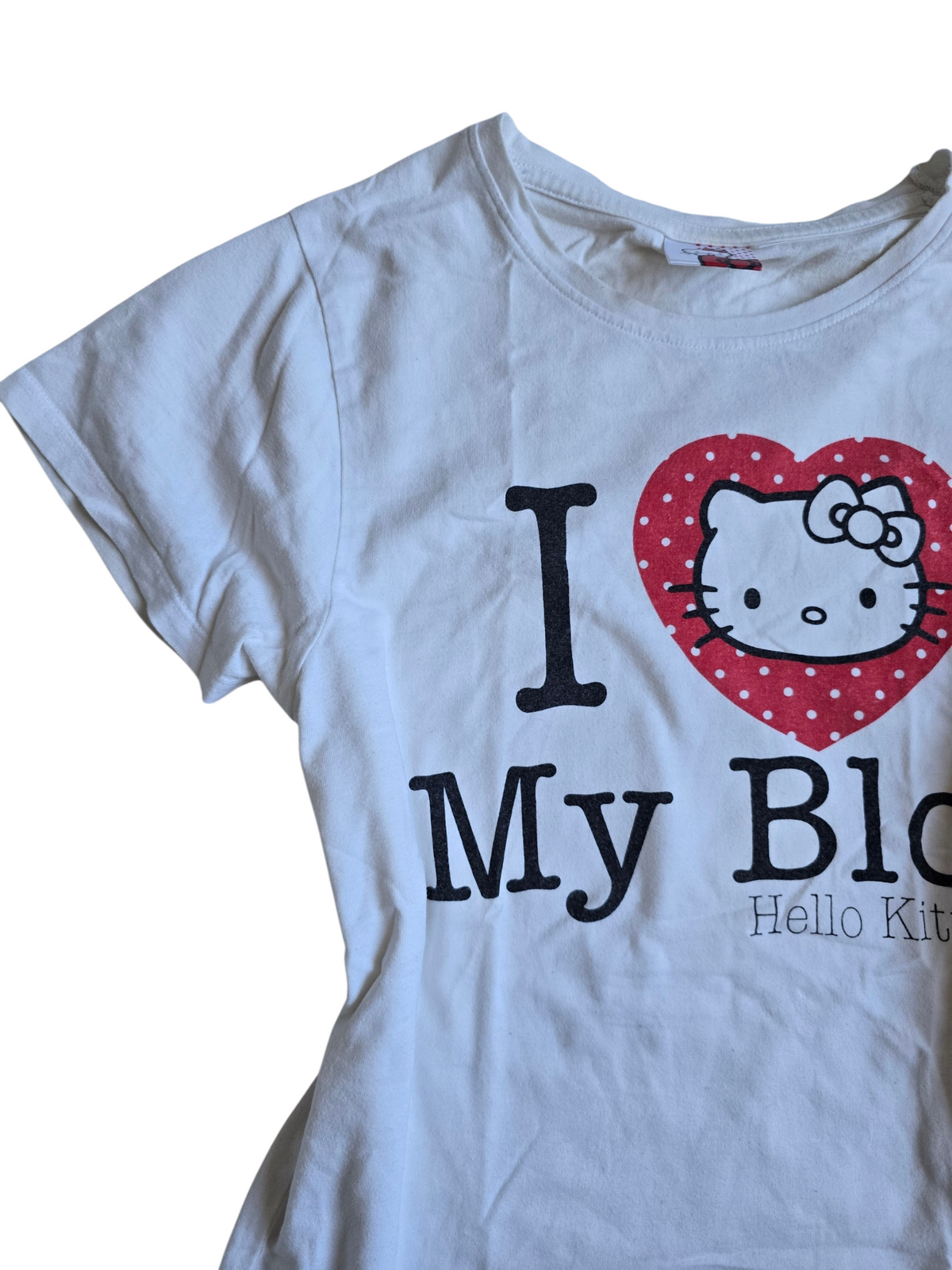 2010s vintage Hello kitty printed twee top