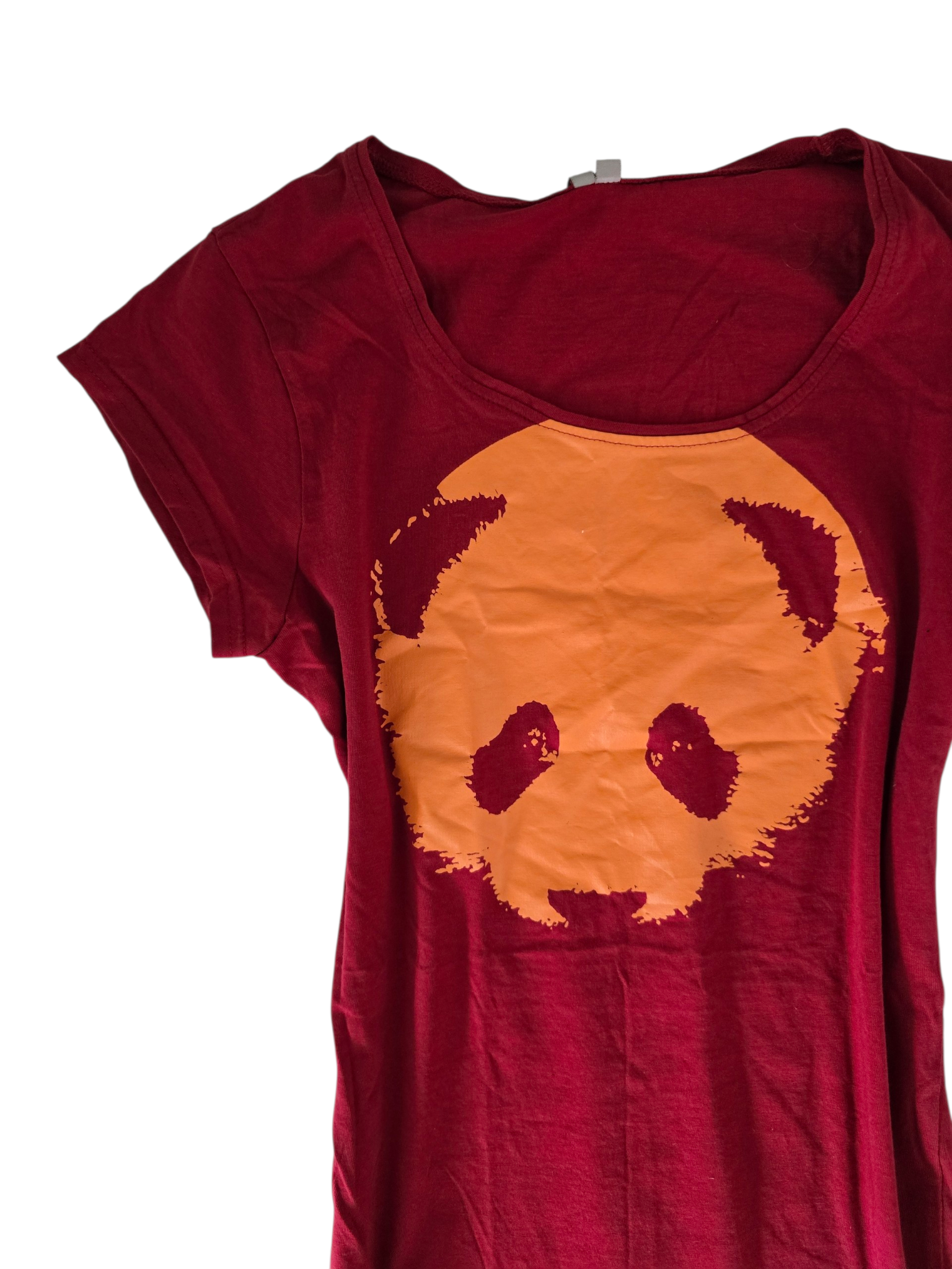 2000s vintage indie sleaze printed red tshirt - zimfriperie