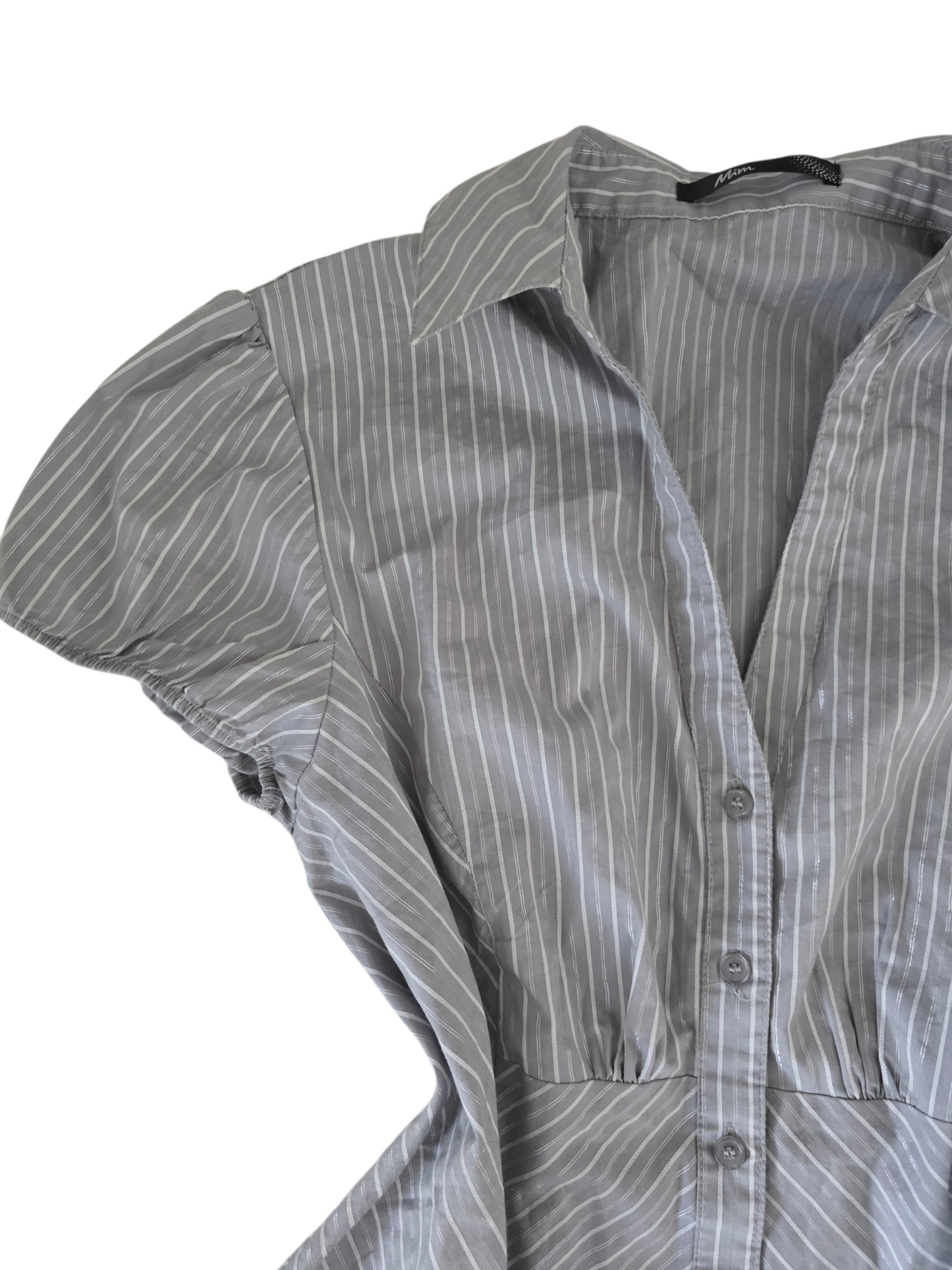 2000s vintage office striped shirt - zimfriperie