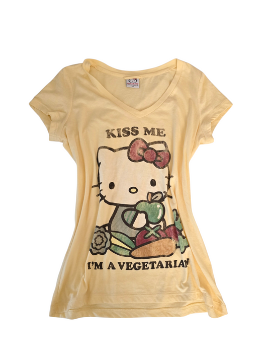 2009 vintage Hello kitty archive yellow swag top - zimfriperie