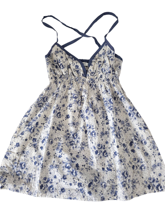 00s downtown girl floral babydoll top 07s vintage 