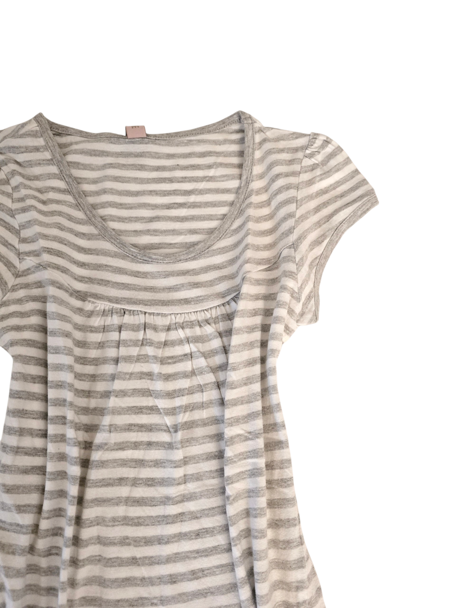 2000s vintage coquette babydoll striped top - zimfriperie
