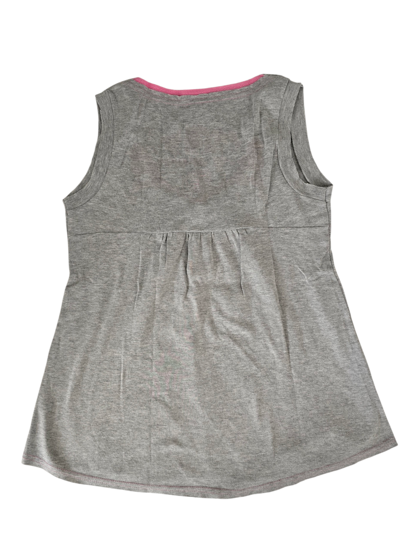 2000s vintage indie sleaze grey top - zimfriperie