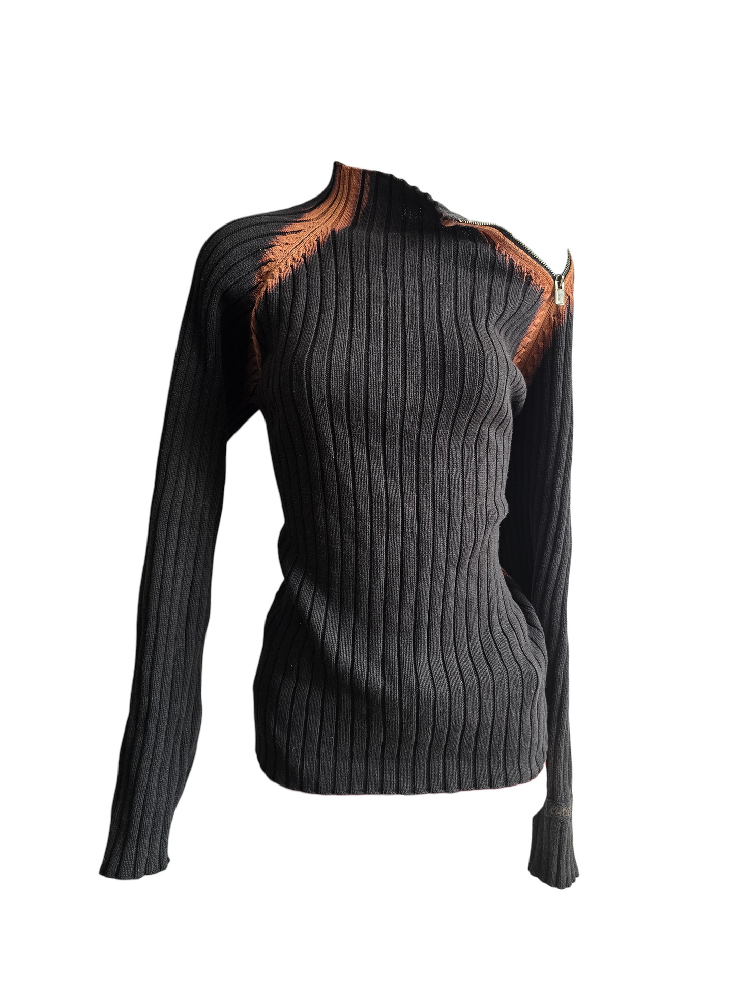 00s vintage softgrunge ribbed sweater - zimfriperie