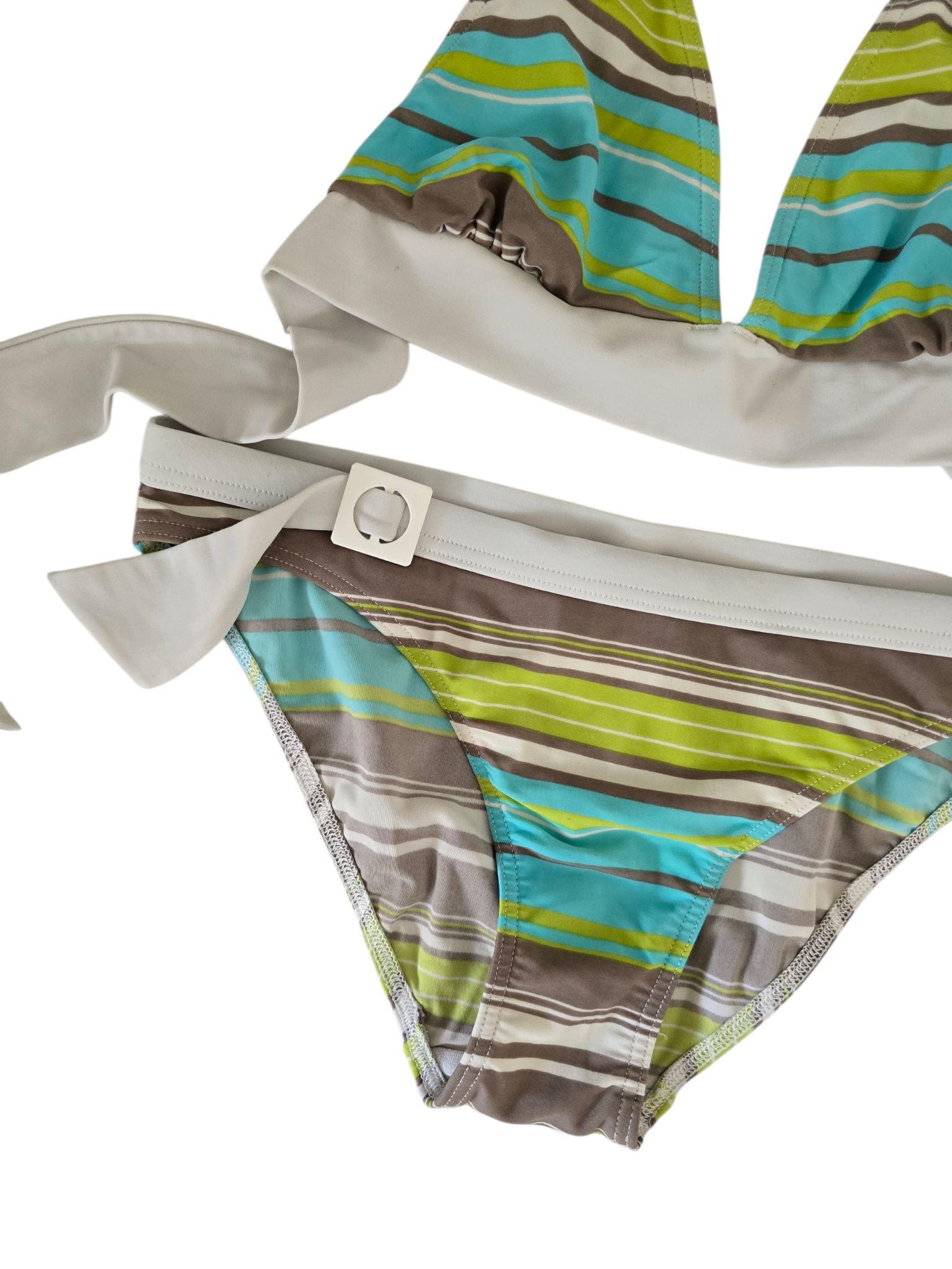 2000s striped bikini - zimfriperie