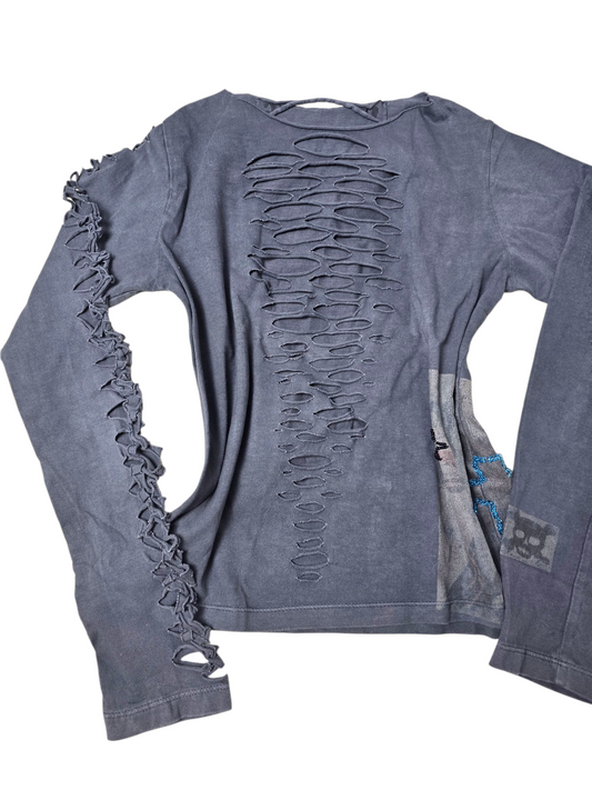 00s vintage distressed top softgrunge 2000s 