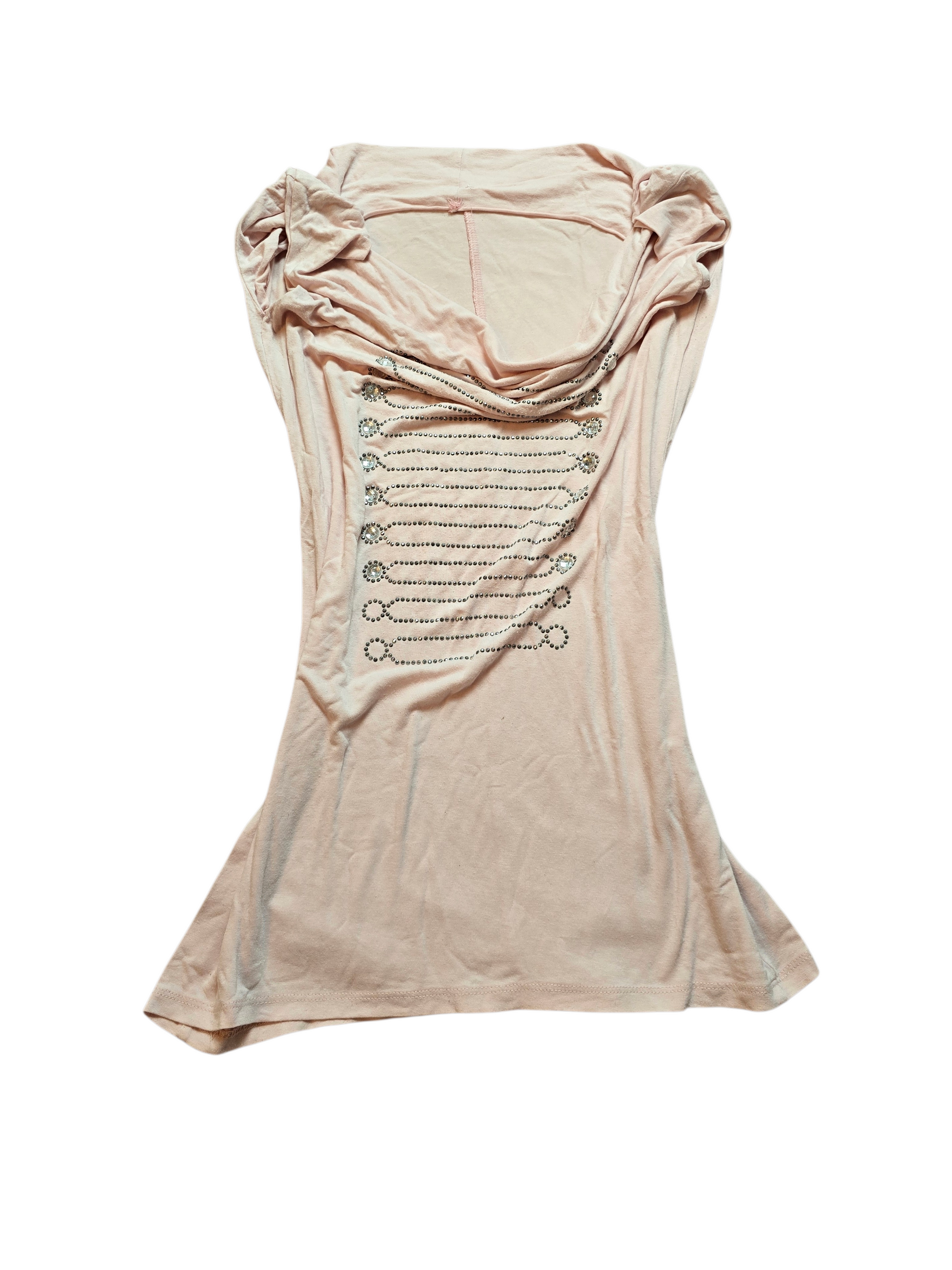 00s vintage pink indie sleaze officier top - zimfriperie