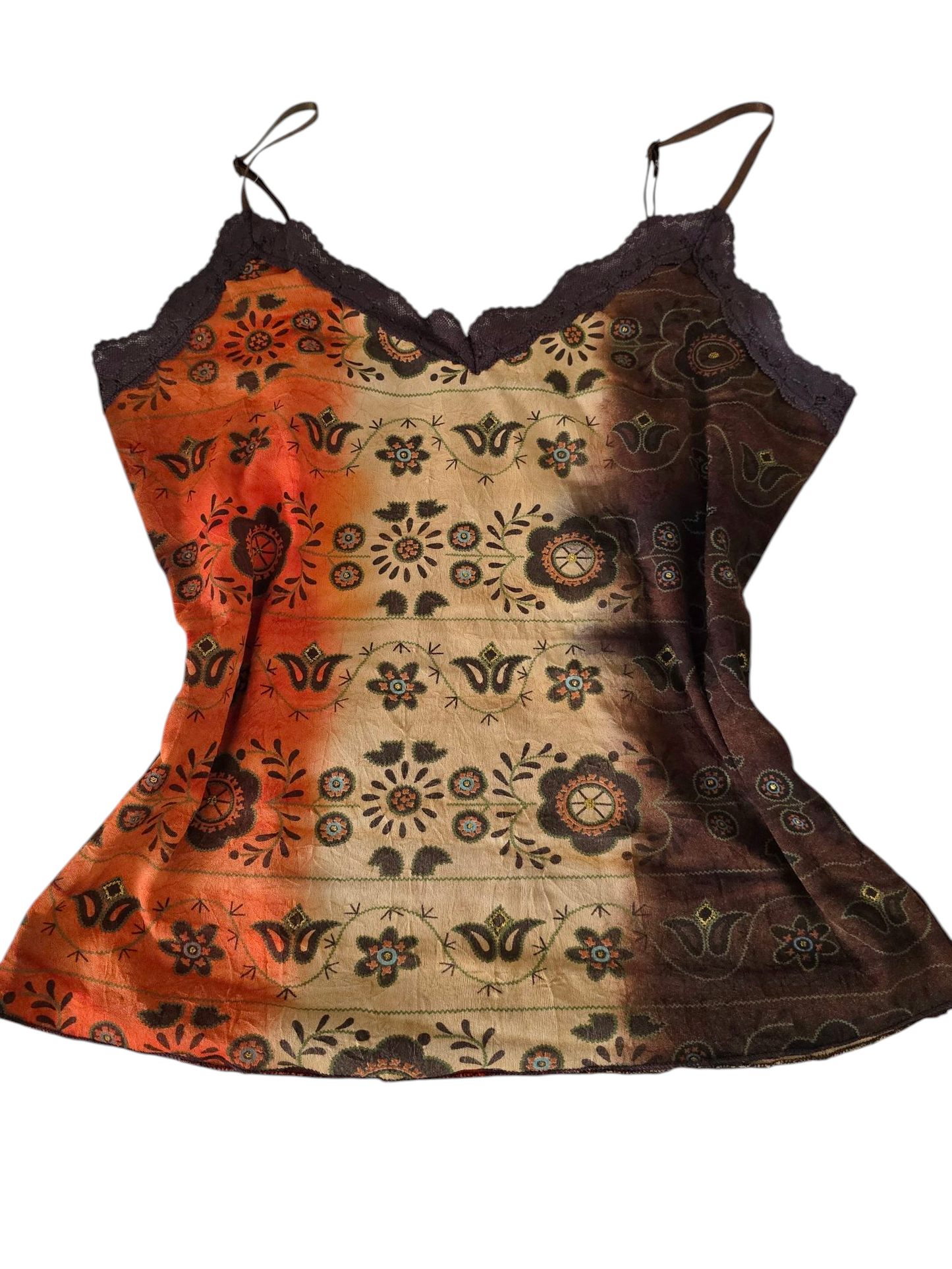 Top y2k vintage boho bohemian fairy 90s top floral