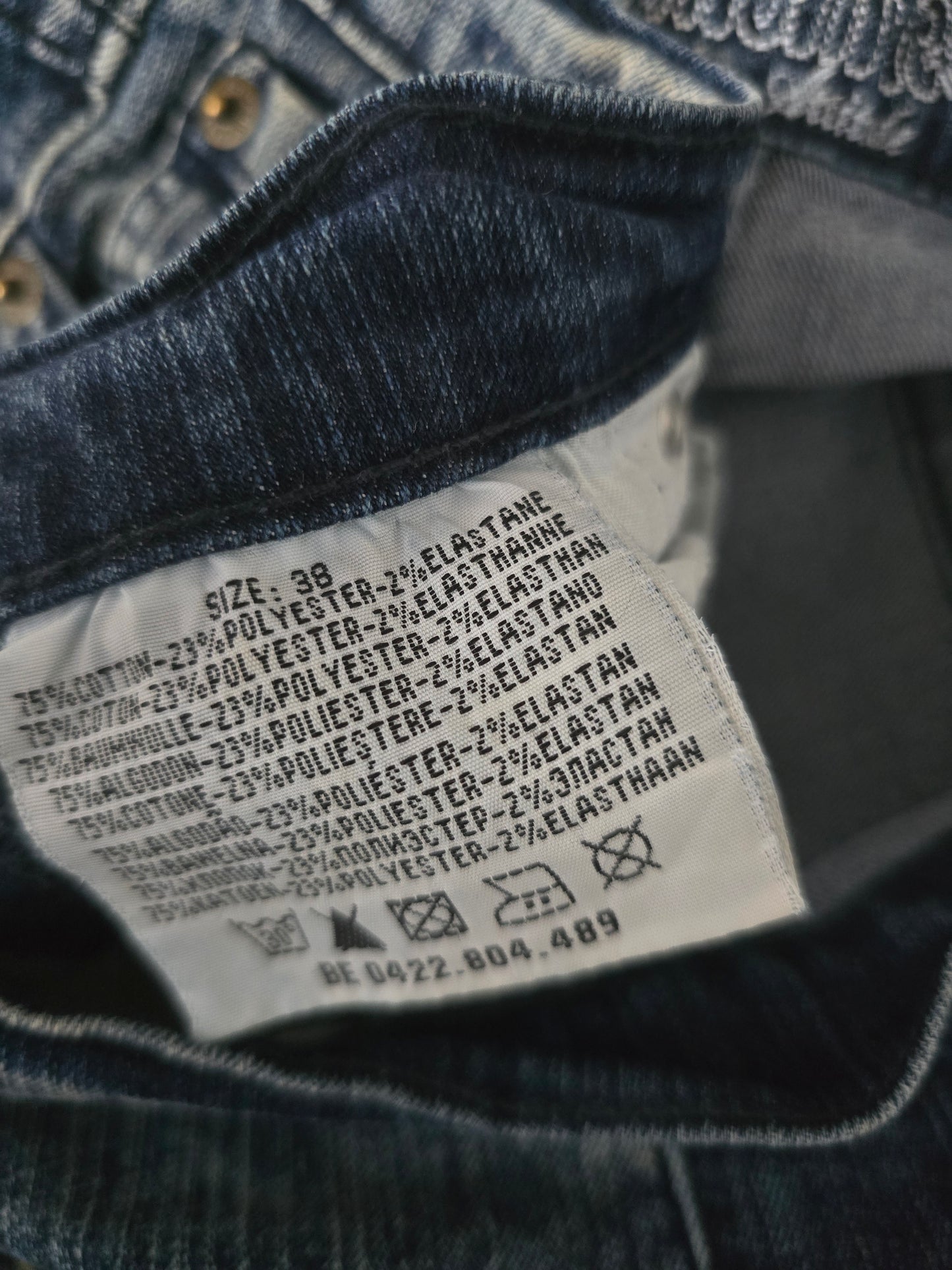 00s vintage denim bootcut pants - zimfriperie