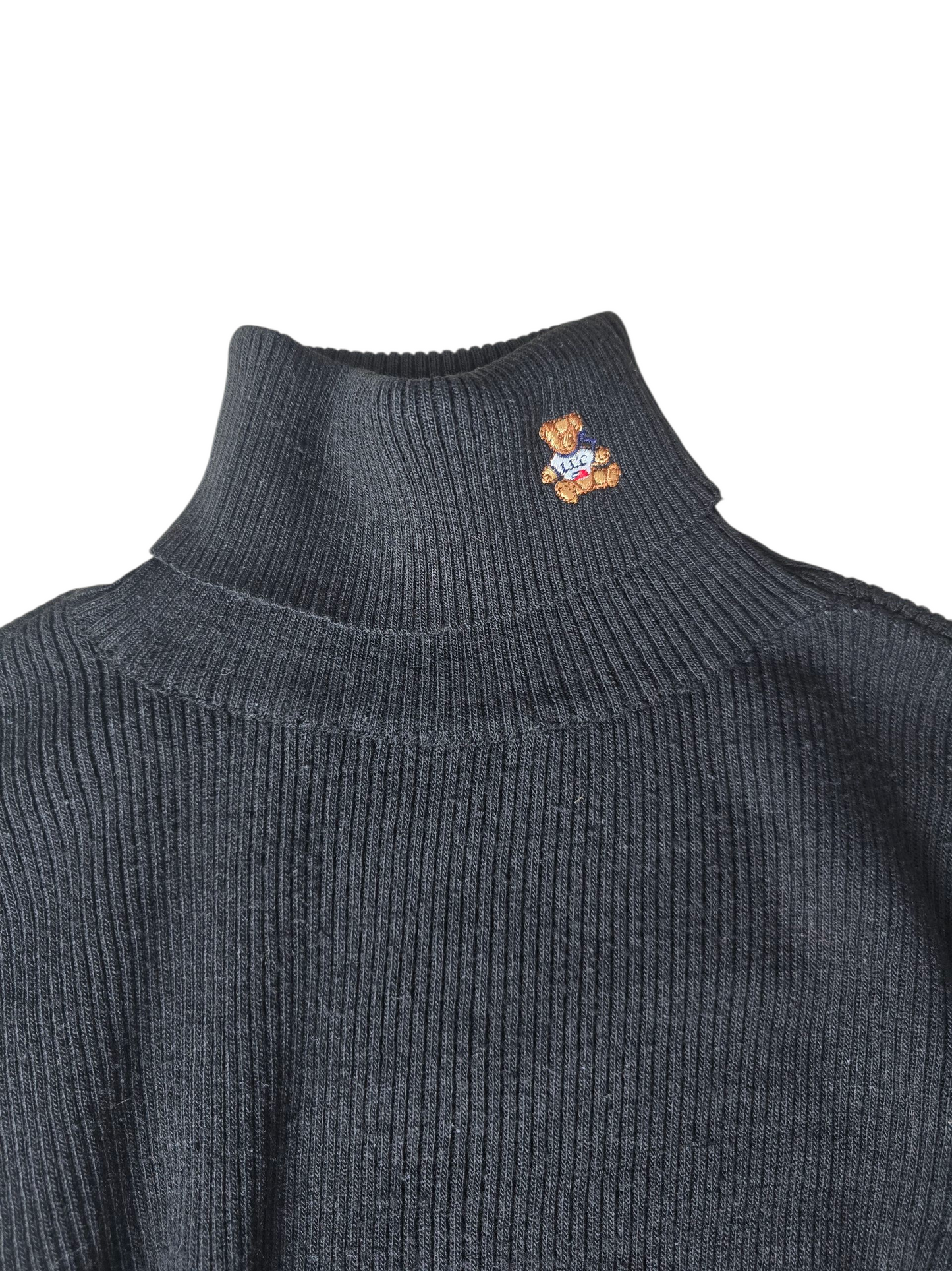 00s vintage downtown girl ribbed turtleneck sweater