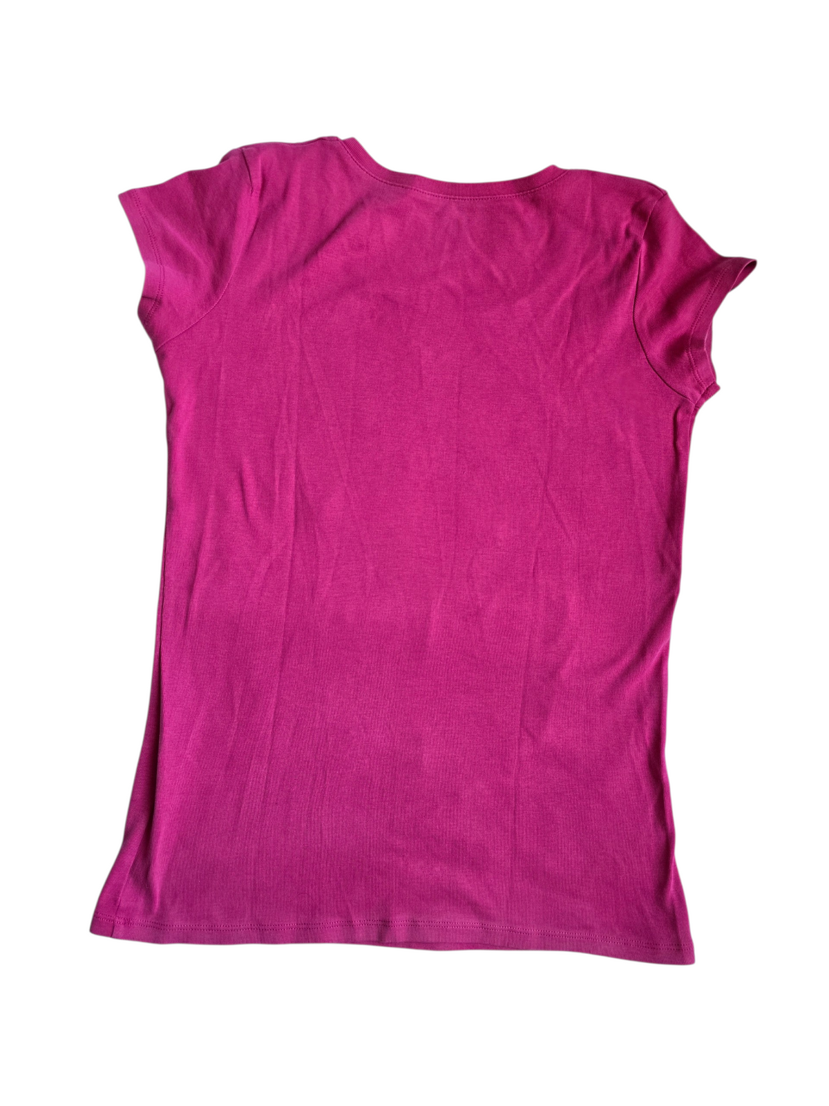 2000s vintage scene graphic pink tee