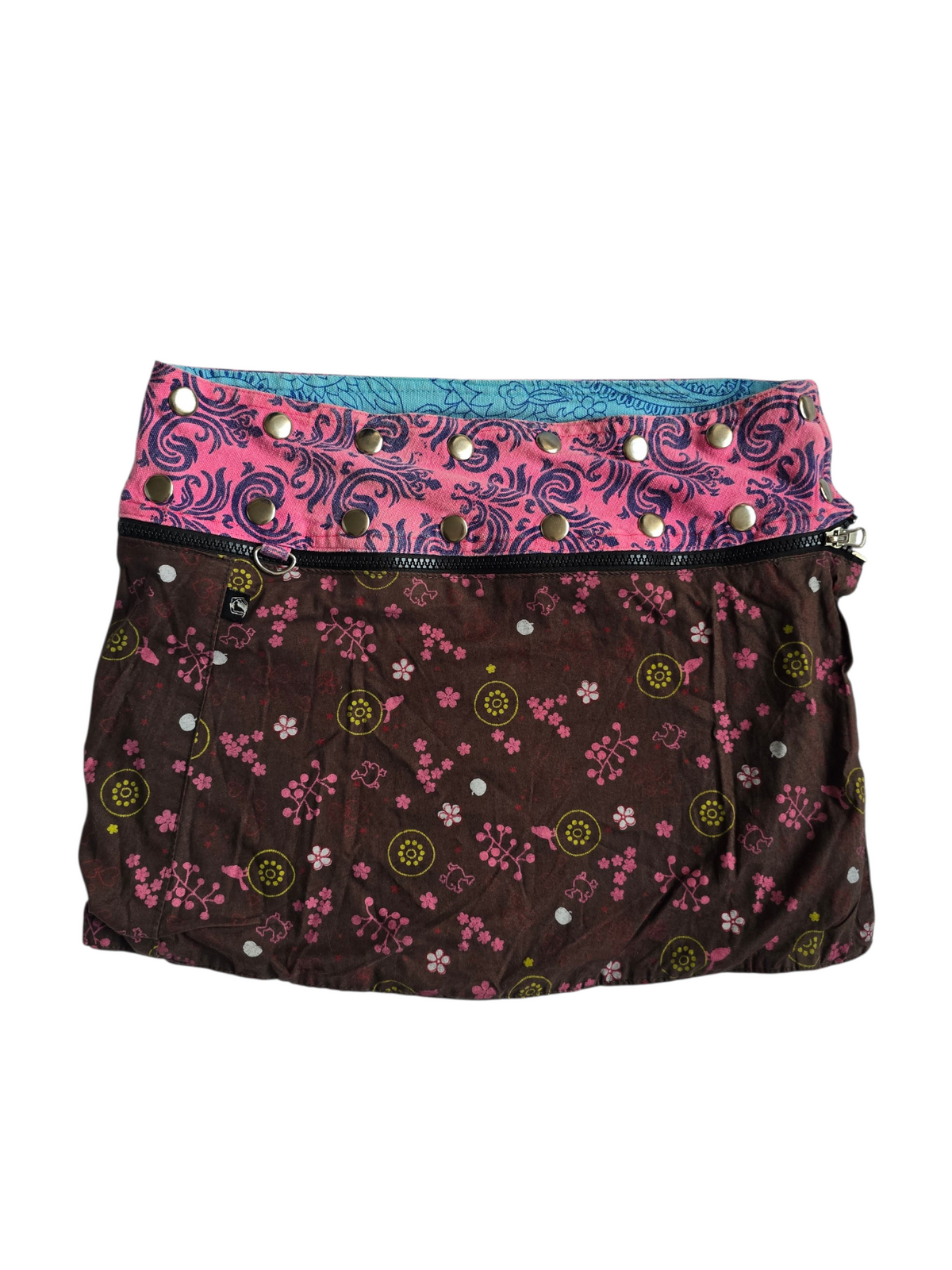 2000s vintage whimsical reversible skirt