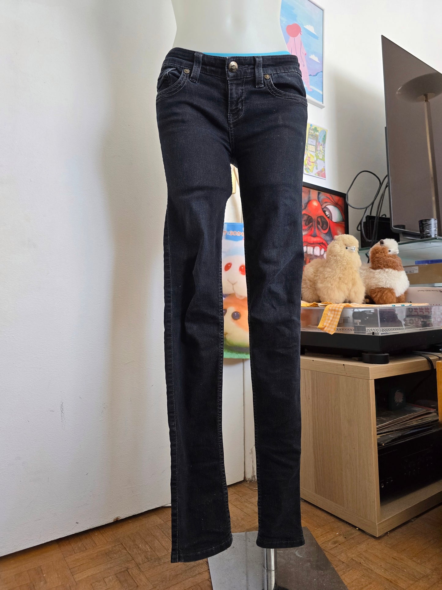 00s indiesleaze Guess denim slim pants