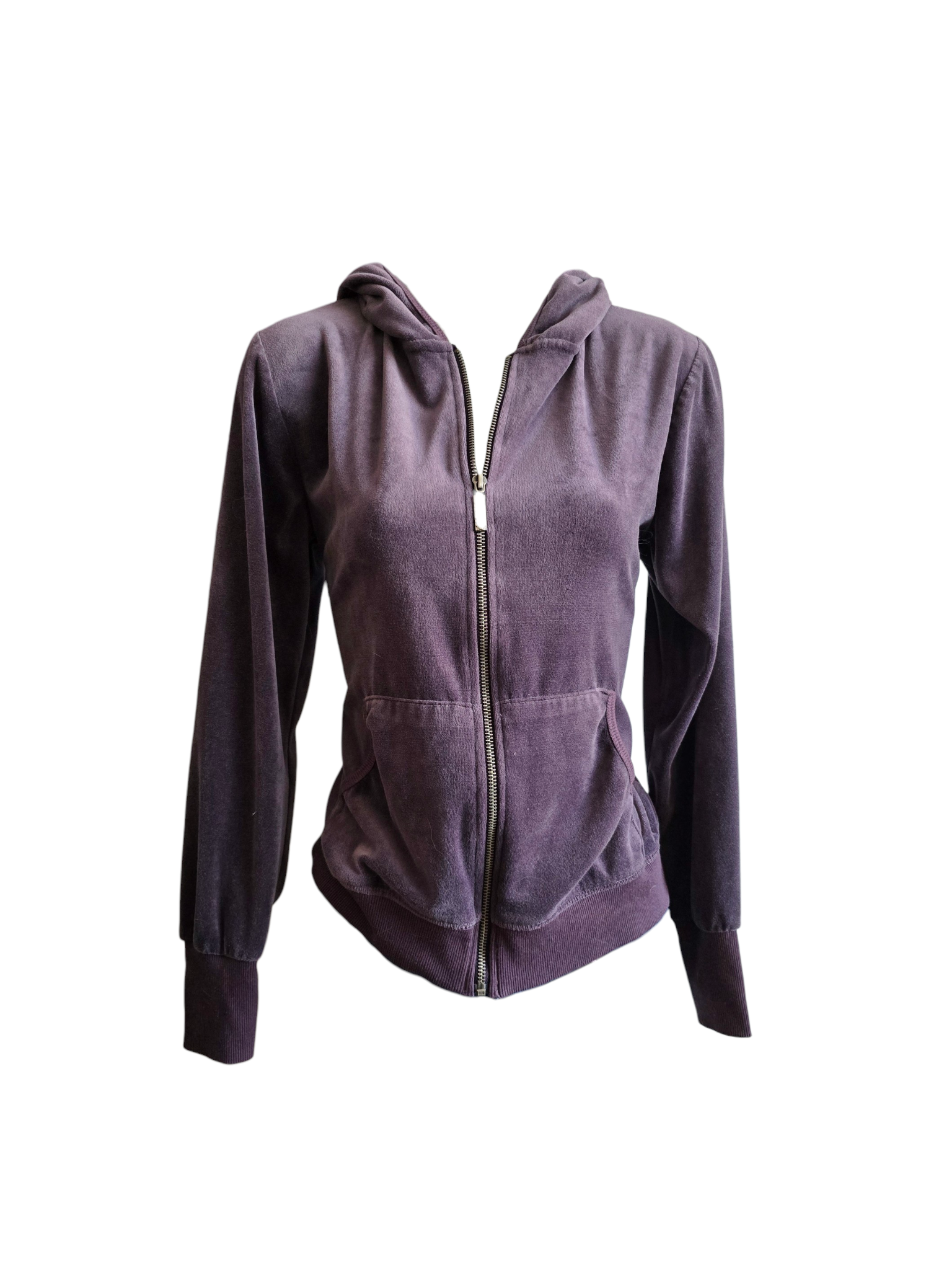 2000s vintage mcbling purple velvet sweater - zimfriperie