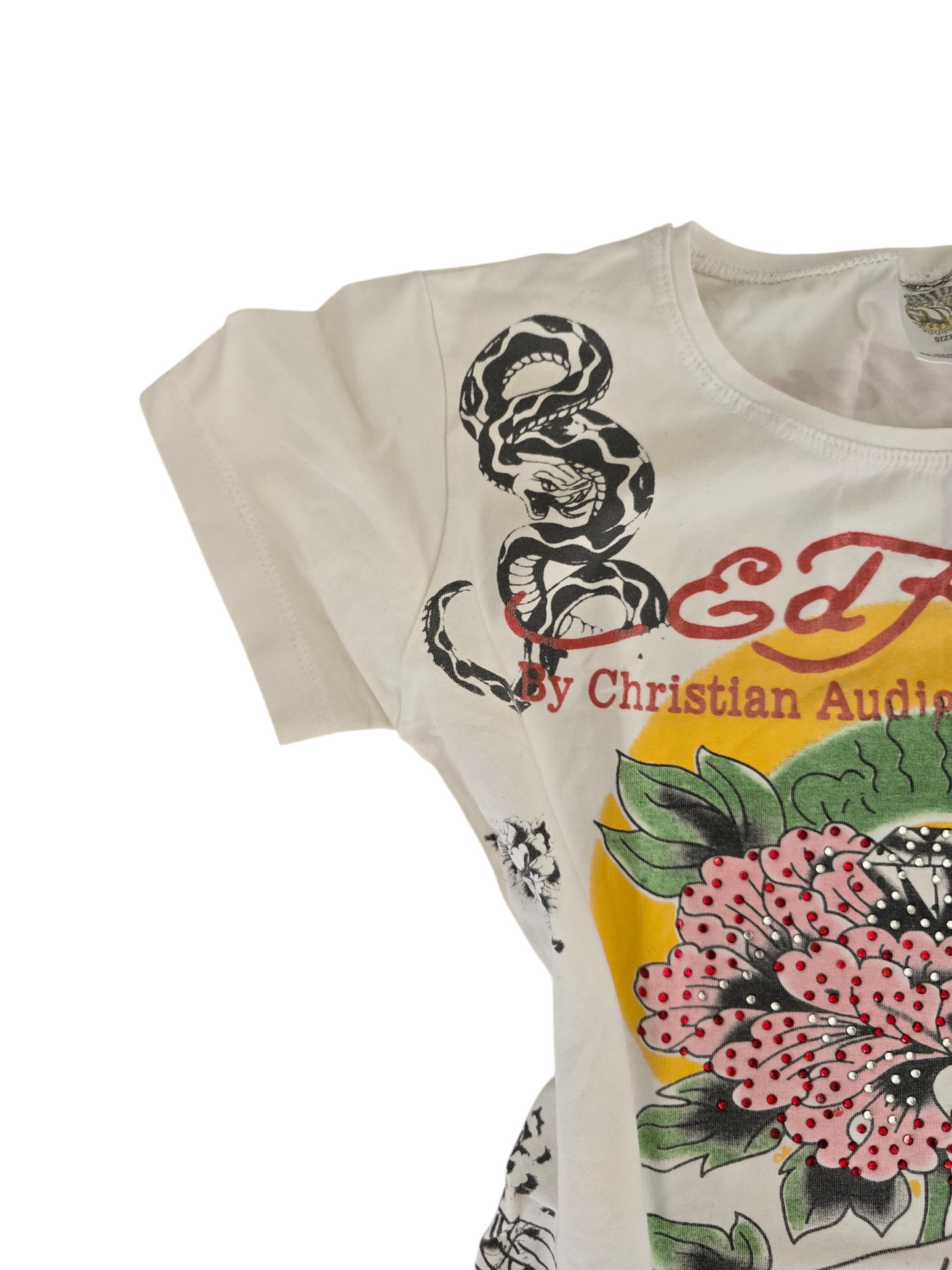 2000s vintage Ed Hardy tshirt
