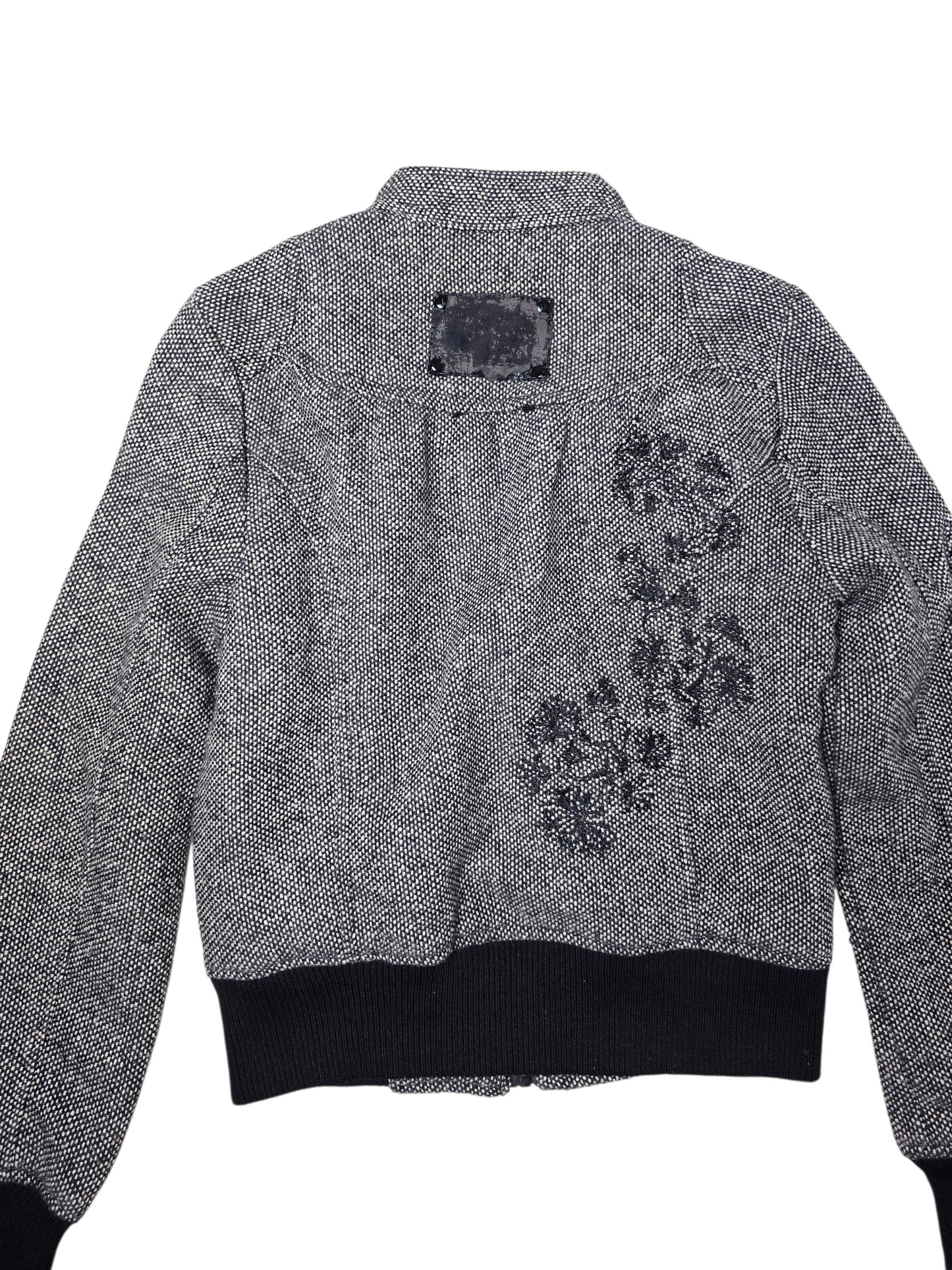 00s vintage downtown girl zip up coat