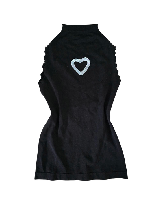 Y2k vintage sequin top